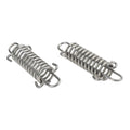 Set of 2 Stainless Steel Spring Buffer Mooring Terminals for Easy Transport