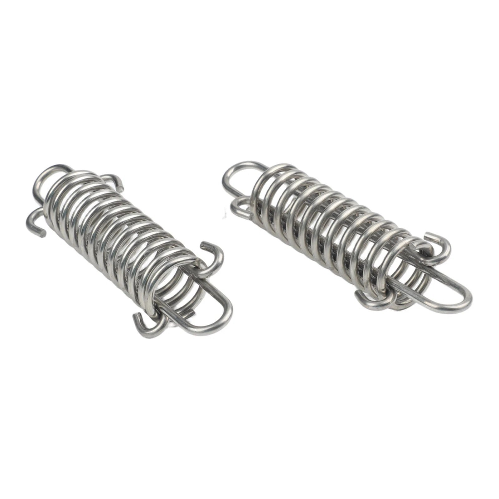Set of 2 Stainless Steel Spring Buffer Mooring Terminals for Easy Transport
