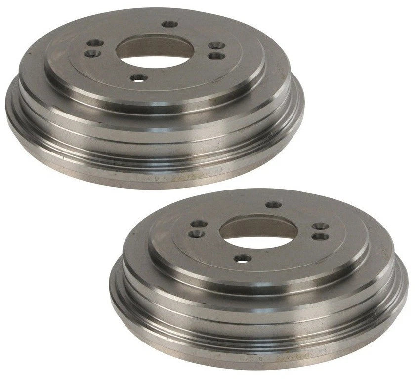 Set of 2 Brembo Rear Brake Drums for Hyundai Accent, Kia Rio (2006–2011)