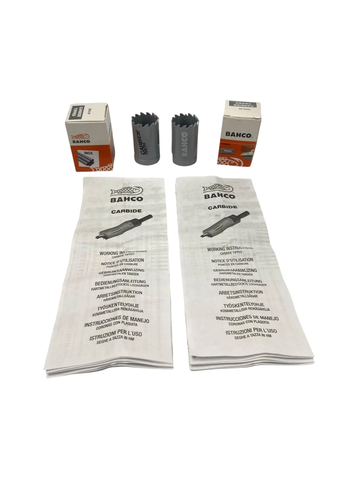 2X Carbide Tipped Holesaw 29mm for Bahco 3832-29