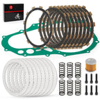 Heavy Clutch Friction Plates & Gasket Kit for Suzuki QuadSport Z 400(2003–2006)