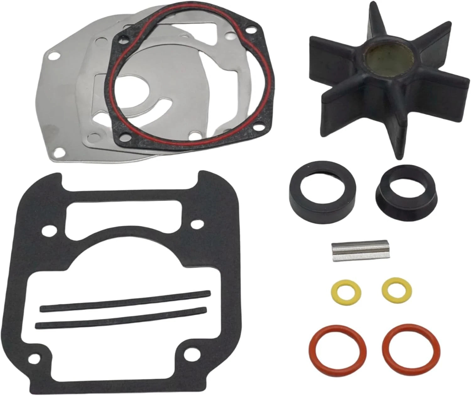 Water Pump Impeller Repair Kit for Mercury (3.4L V6, 4.6L V8) (8M0142980)
