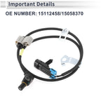 ABS Wheel Speed Sensor No. 15112458 for Chevrolet Astro (2003–2005)