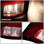Tail Lights for Ram 1500/2500/3500 (2009–2024) Dark Red w/Bulbs