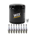 Wix Engine Oil Filter & NGK 8 Spark Plugs for 4Runner GS430 LX470 SC400 (1996–2002)