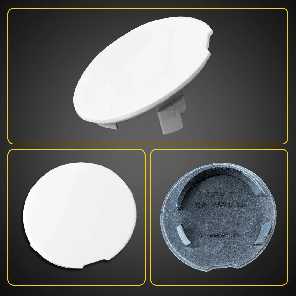 Front Bumper Tow Eye Bracket Hook Cover Cap for Ford Explorer (2011–2015)