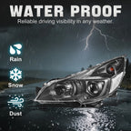 Projector Headlights for Subaru Outback/Legacy (2010–2014) Black Housing