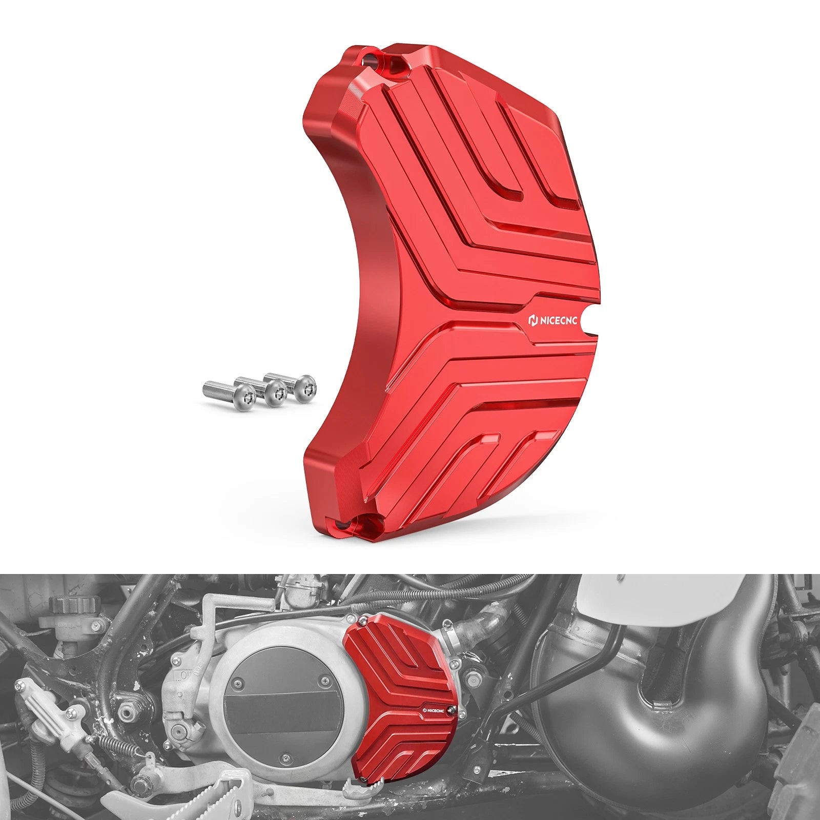 Oil Pump Cover Water Pump Cover 2GU-15416-00-00 for Yamaha Banshee 350 (1987–2006)