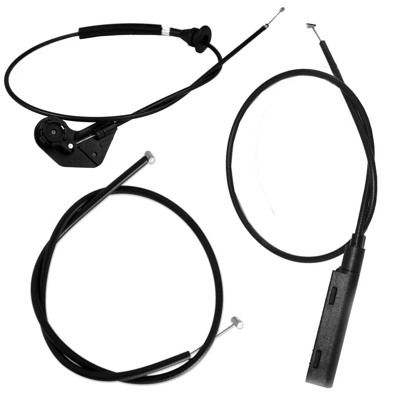3X Engine Hood Release Cable for BMW X5 E53 (2000-2007)