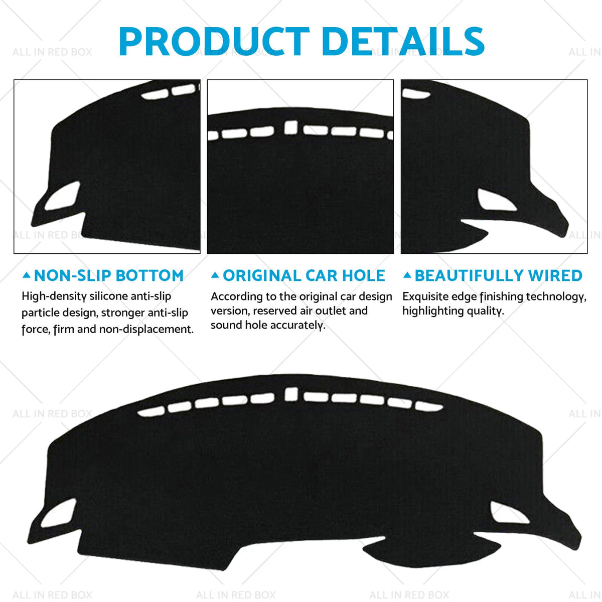 Non-Slip Dash Mat for Honda Civic 10th Gen (2016–2021)
