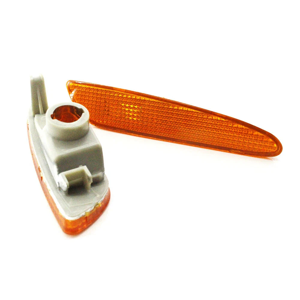 Left Right Bumper Side Marker Lights for 2003-2006 Mercedes-Benz W211 E-Class