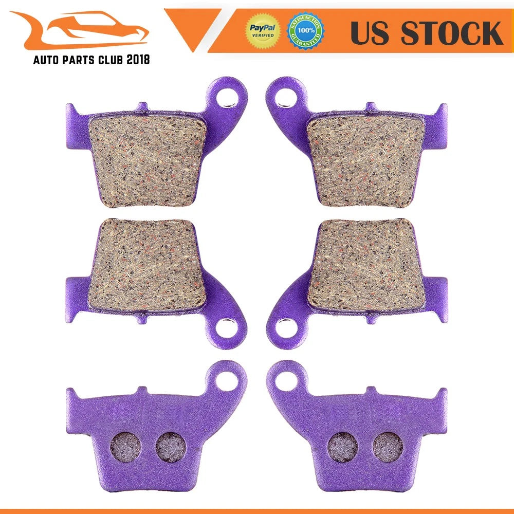 Brake Pads Kit Rear for Honda CRF450X CR125R CR250R CRF150R CRF250X CRF450R (2004–2023)