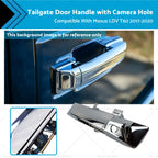 Chrome Tailgate Door Handle Camera Hole for Maxus LDV T60 (2017–2020)