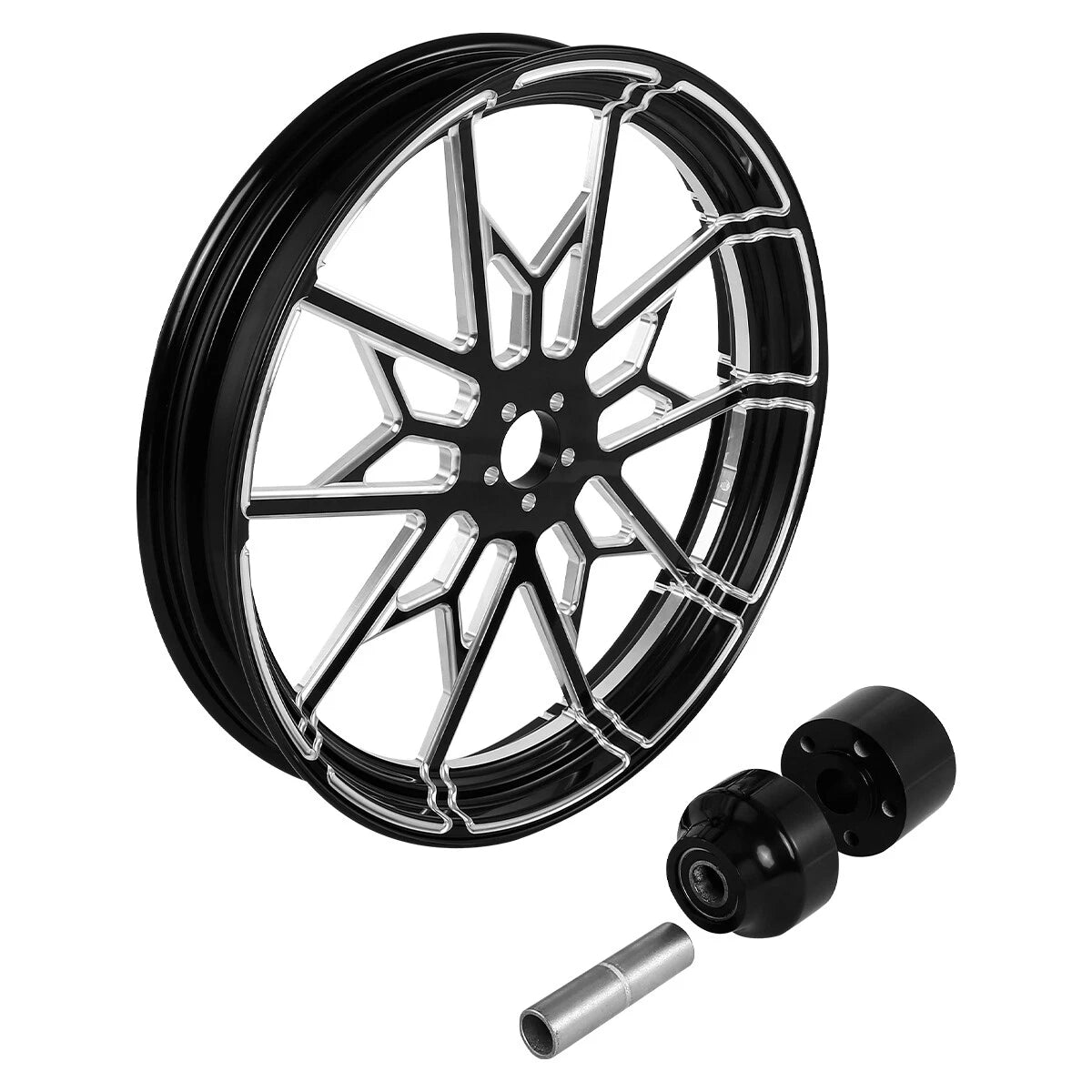 21" Front Wheel Rim & Single Disc Hub for Harley Touring Glide (2008–2025)