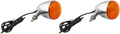 ProBeam Universal Turn Signals for Custom Dynamics (Chrome/Amber)