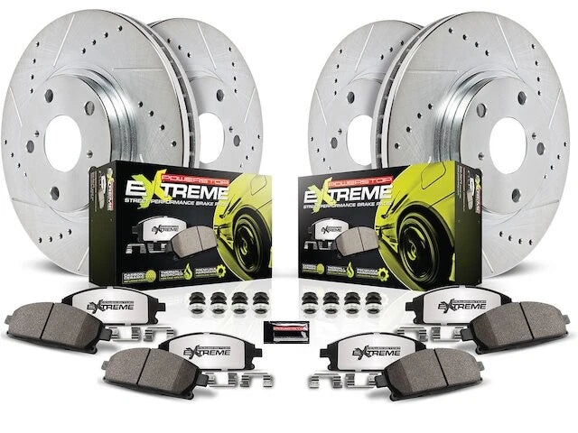 Front and Rear Brake Pad and Rotor Kit for Mazda MX5 Miata (2016–2024) NW131ZS