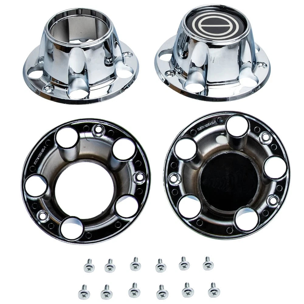 Set of 4 Chrome Wheel Hub Caps for Ford F150 (1980–1996)