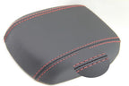 Center Console Armrest Cover for Chevrolet Cruze (2011–2015) Red Stitch