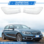 1 Pair Headlight Lens Cover for BMW 740i (No. 63117408709)