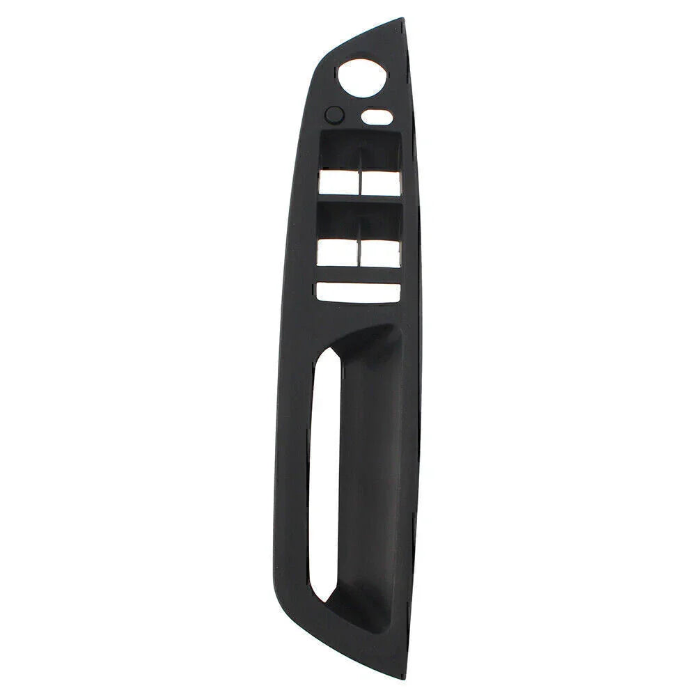 Black ABS Inner Door Handle Trim Cover for BMW X5 X6 (2007-2013)