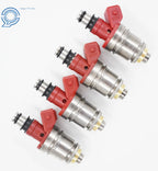 Set of 4 Fuel Injectors for Nissan D21 (1991–1995)