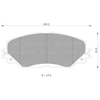 Front Disc Rotors & Brake Pads for Toyota Corolla (2007–2018)