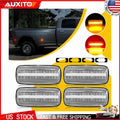 Clear Lens LED Side Marker Lights for Dodge Ram 2500/3500 (2010–2018)
