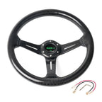 14 Inch Carbon Fiber Racing Steering Wheel for Universal Fit