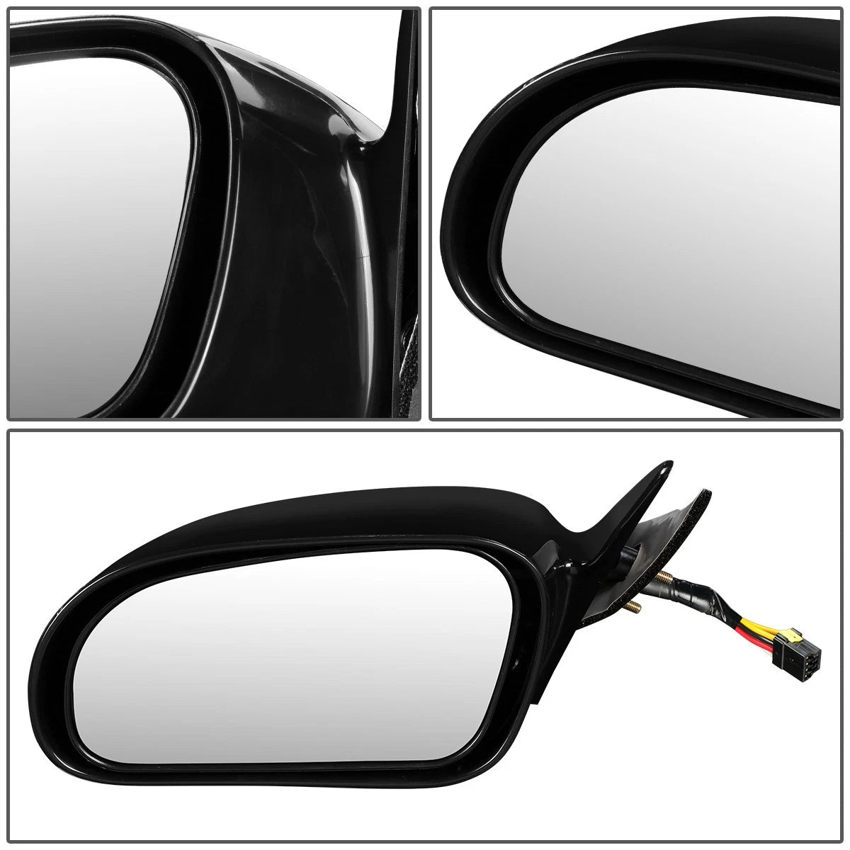 Powered Side Door Mirror Left for Chrysler Sebring (1999–2000) MI1320118