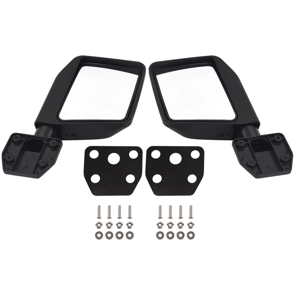 Half Door Rear View Mirrors for Jeep Wrangler JK (2007-2018)