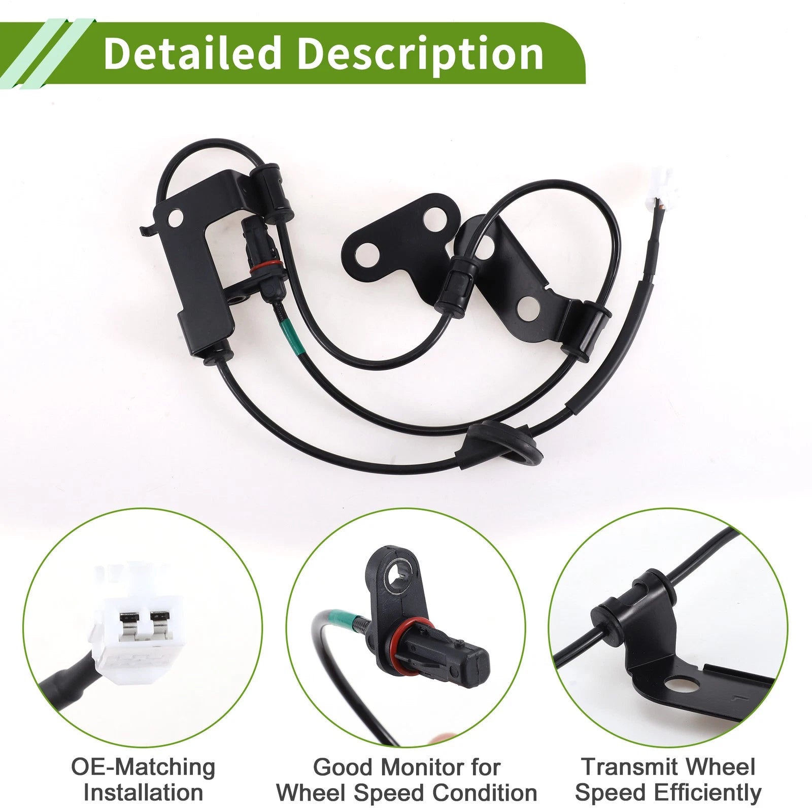 ABS Wheel Speed Sensor No. 599103V010/AB1271 for Hyundai Azera (2006–2011)