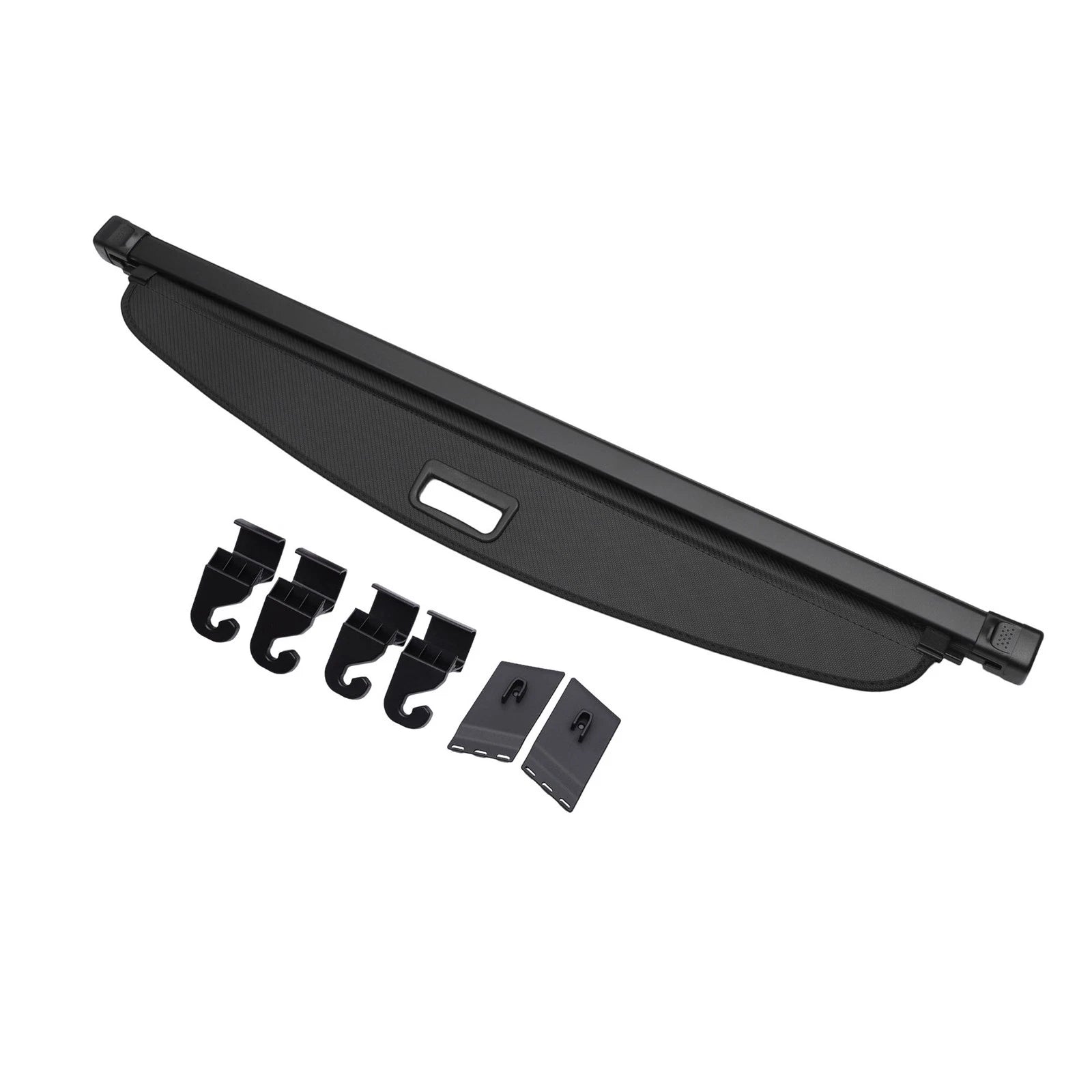 Retractable Cargo Cover for Ford Bronco Sport (2021–2025) Carbon Fiber Black