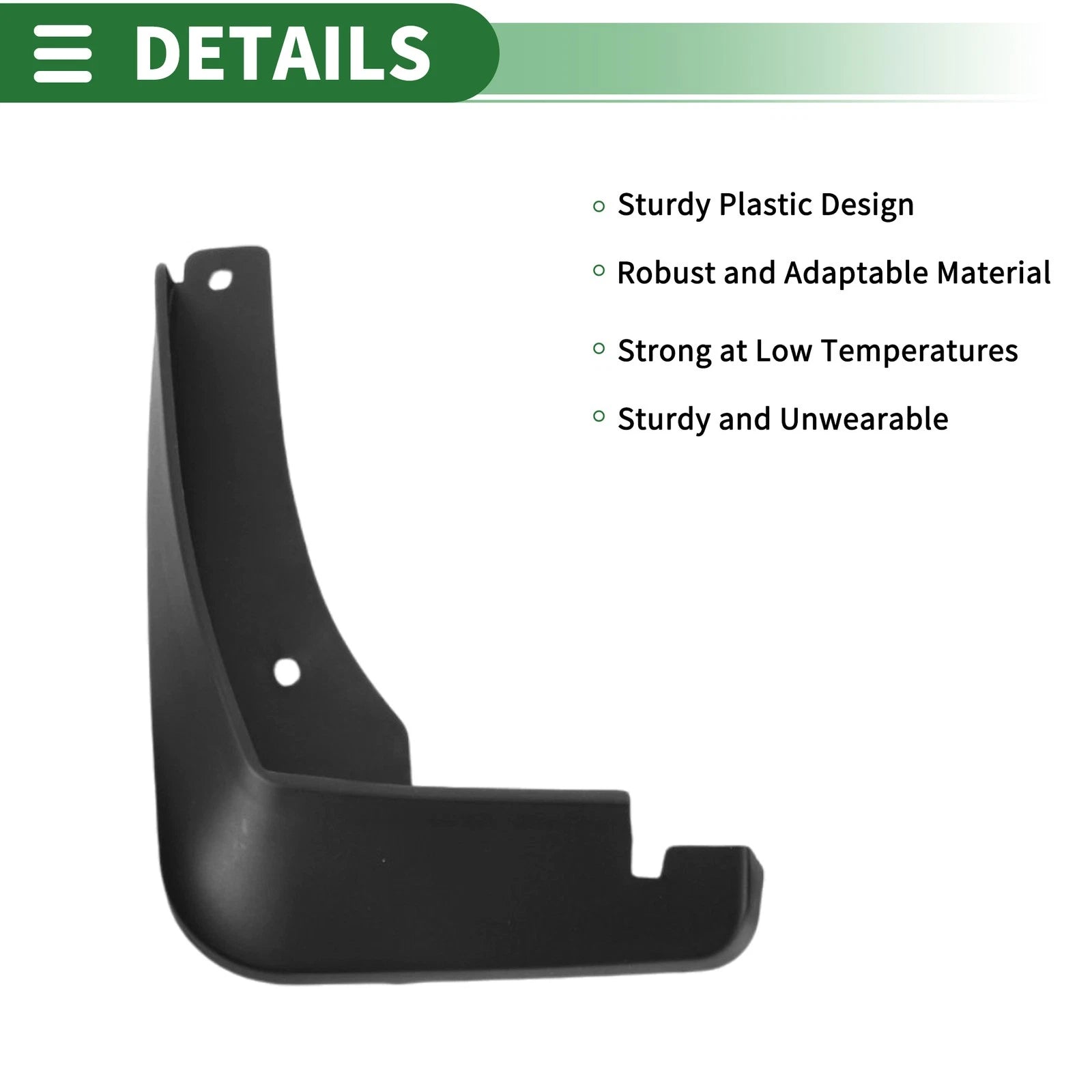 Mud Flaps Splash Guards for Chevrolet Monza (2019–2024) W/ Mount Accessories