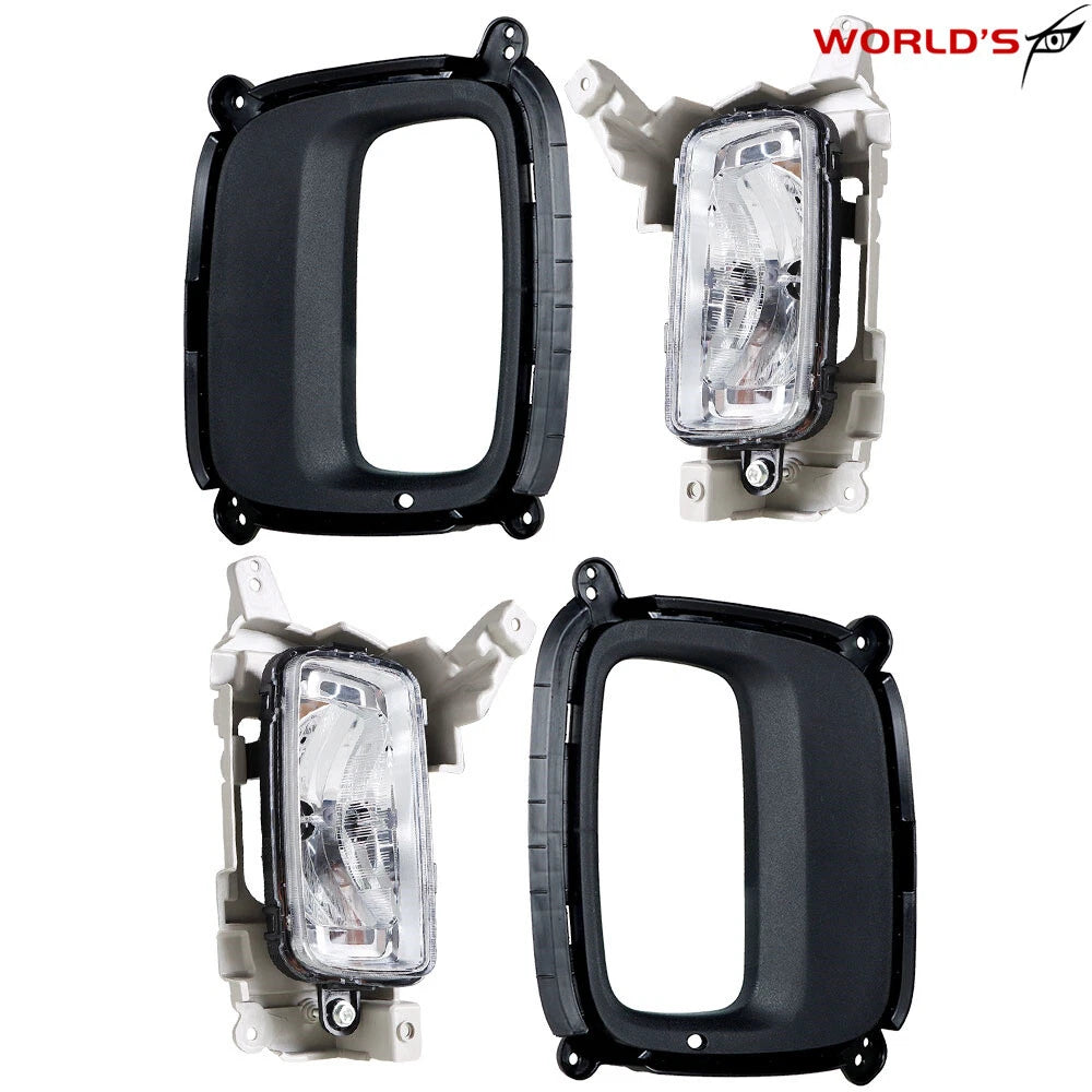 Front Bumper Fog Lights with Bezel for Kia Sorento (2014–2015)