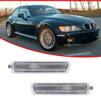 Clear Lens Side Marker Lights for BMW Z3 M Coupe Roadster (1996–2002)