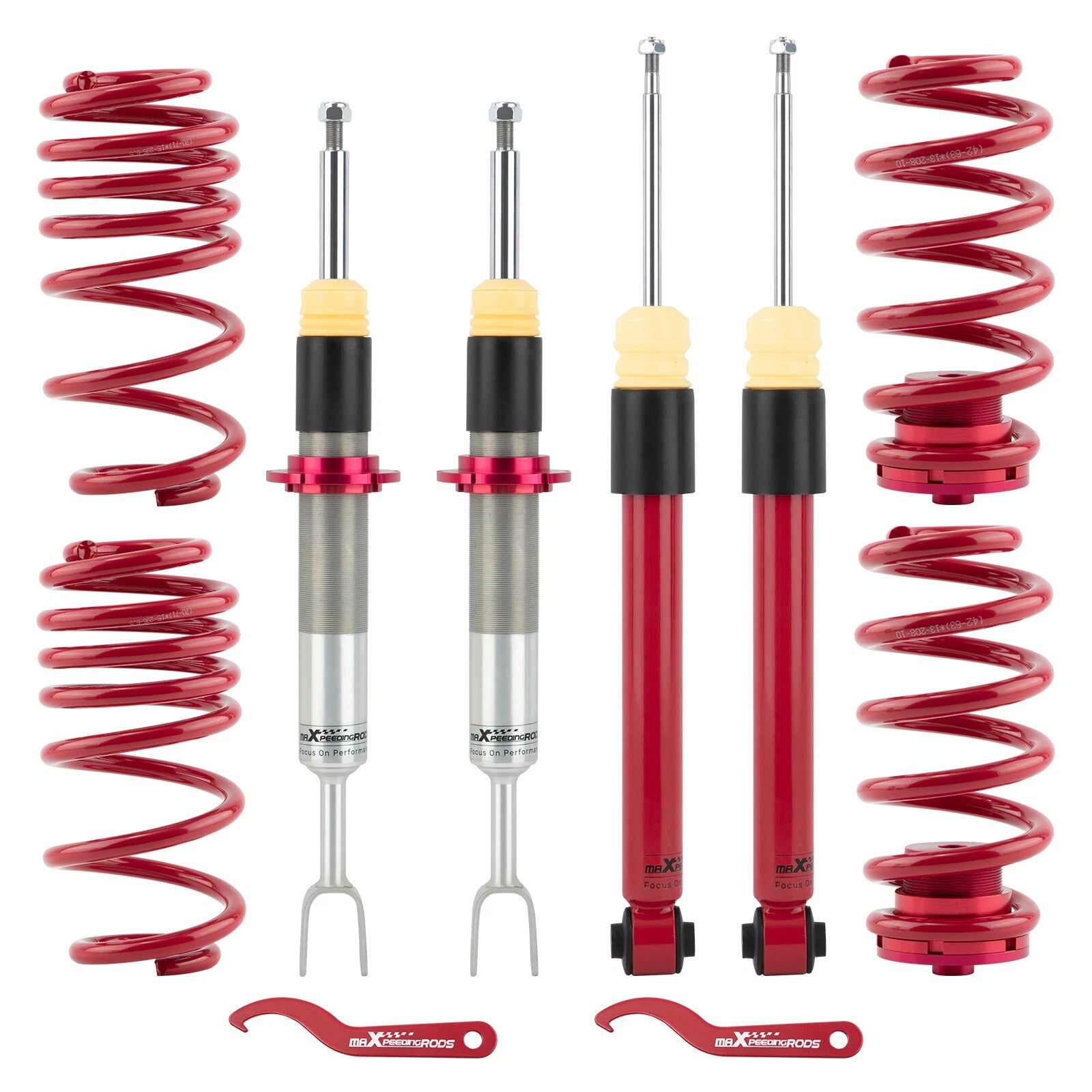 Coilover Suspension Lowering Kit for Audi A4 B6 B7 (2000–2008)