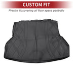 Cargo Liner Rear Trunk Mat for Hyundai Elantra (2017–2020) Diamond Pattern