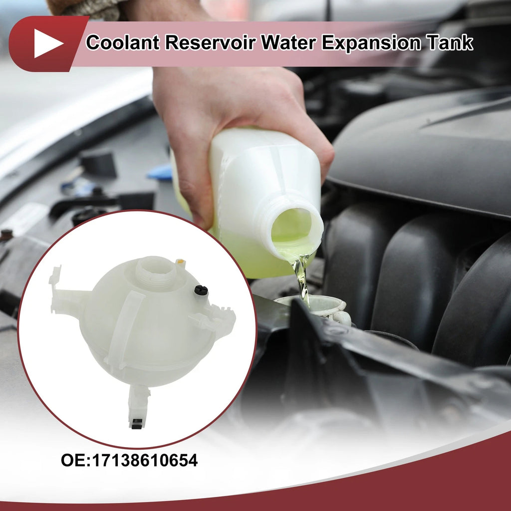 Coolant Expansion Overflow Tank No. 17138610654 for BMW 540D (2018)