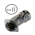 3.5" Polished Turbo Intake Horn Kit for GM Duramax 6.6L L5P (2017–2019)