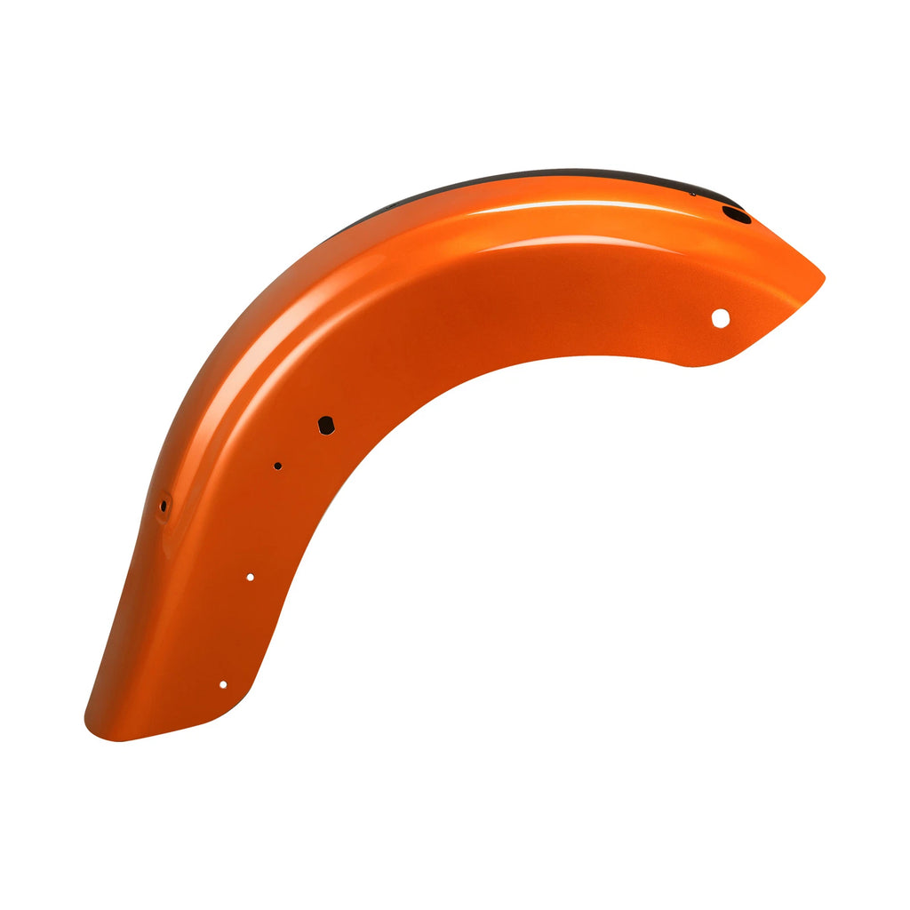 Rear Fender for Harley Electra Glide (2009–2024) Scorched Orange/Black Denim