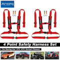 2X 4 Point Harness Racing Seat Belt for CanAm X3, YXZ UTV