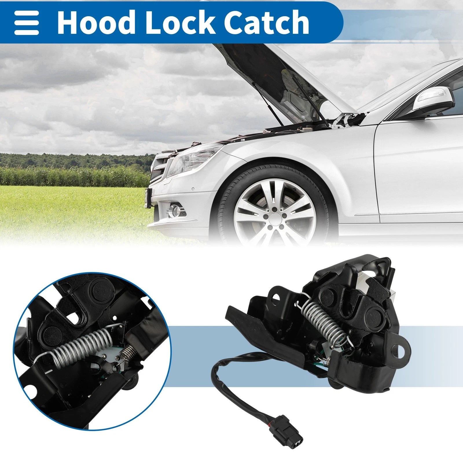 Hood Latch Assembly for Toyota Camry (2011–2017) No. 5351006230