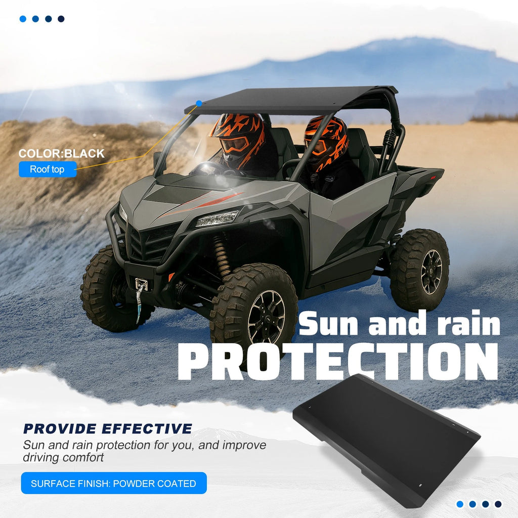 Aluminum Roof Top Shading Cover for CFMOTO ZForce 950/1000 (2020–2024)