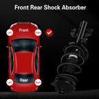 Front Complete Shocks Struts & Coil Springs for Dodge Dart (2013-2016)