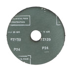 Set of 25 Zirconia Resin Fiber Grinding Discs 5” x 7/8”