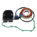 Stator Coil + Regulator Rectifier + Gasket for ChangJiang 700 CJ700 (1970–2023)