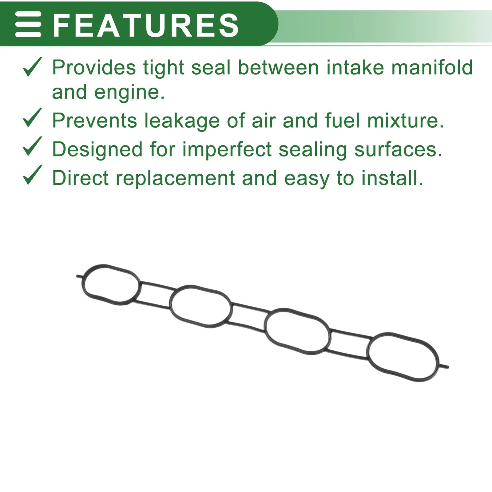 Engine Intake Manifold Gasket for Nissan Rogue (2010–2013) No. 14035JG30A
