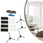 Set of 4 Side Brushes for Robot Vacuum Cleaner (Compatible with )