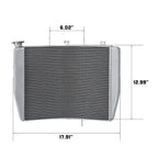 Black Radiator for Kawasaki Ninja ZX-14 ZX14R (2006–2011)