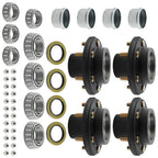 Hub Assembly for 6000# Trailer 6 Lug 6x5.5 Idler Axle Seals (6000#)